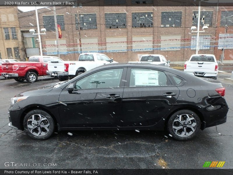 Aurora Black / Black 2020 Kia Forte LXS