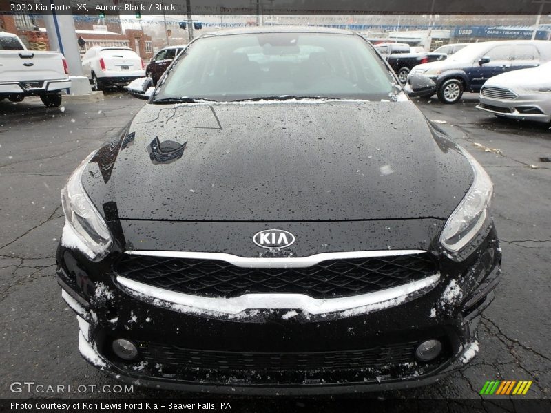 Aurora Black / Black 2020 Kia Forte LXS