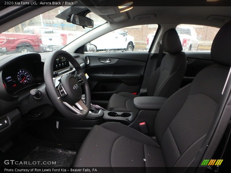 Aurora Black / Black 2020 Kia Forte LXS