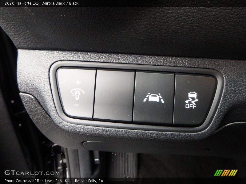 Aurora Black / Black 2020 Kia Forte LXS