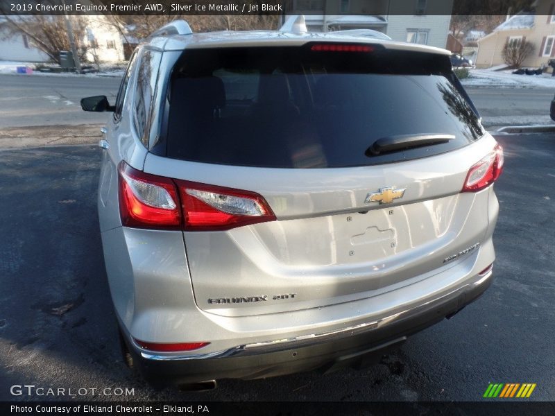 Silver Ice Metallic / Jet Black 2019 Chevrolet Equinox Premier AWD