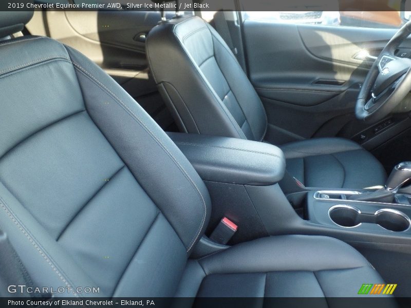 Silver Ice Metallic / Jet Black 2019 Chevrolet Equinox Premier AWD