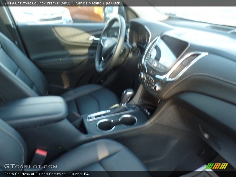 Silver Ice Metallic / Jet Black 2019 Chevrolet Equinox Premier AWD