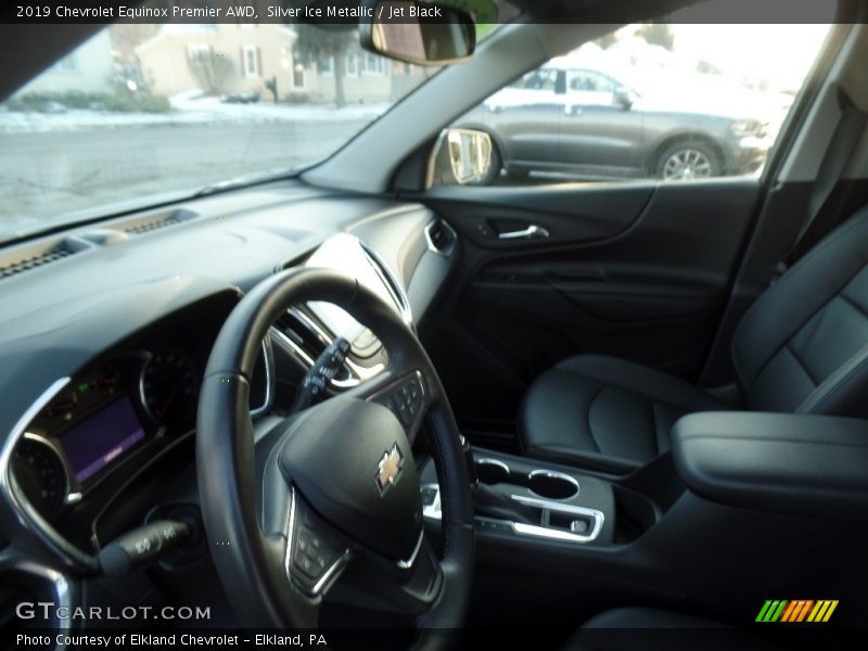 Silver Ice Metallic / Jet Black 2019 Chevrolet Equinox Premier AWD