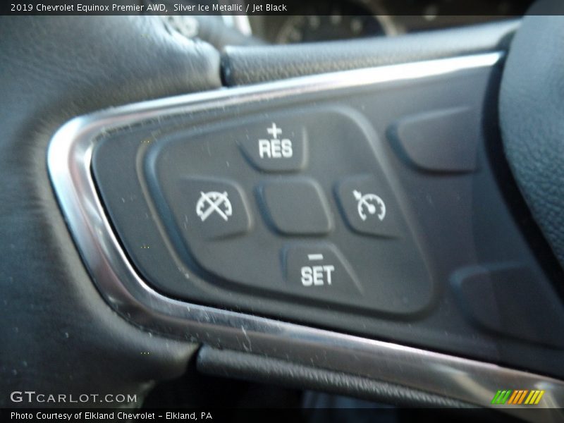 Silver Ice Metallic / Jet Black 2019 Chevrolet Equinox Premier AWD