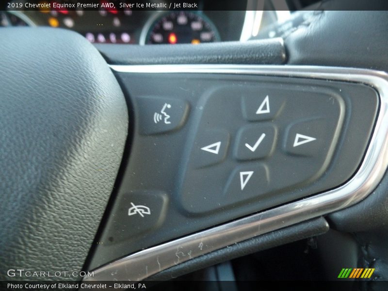Silver Ice Metallic / Jet Black 2019 Chevrolet Equinox Premier AWD