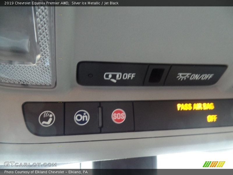 Silver Ice Metallic / Jet Black 2019 Chevrolet Equinox Premier AWD