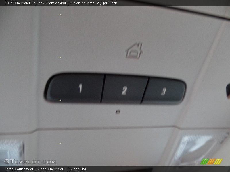 Silver Ice Metallic / Jet Black 2019 Chevrolet Equinox Premier AWD