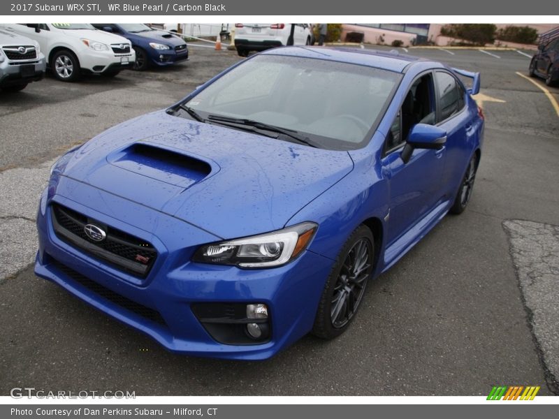 WR Blue Pearl / Carbon Black 2017 Subaru WRX STI
