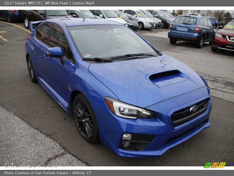WR Blue Pearl / Carbon Black 2017 Subaru WRX STI