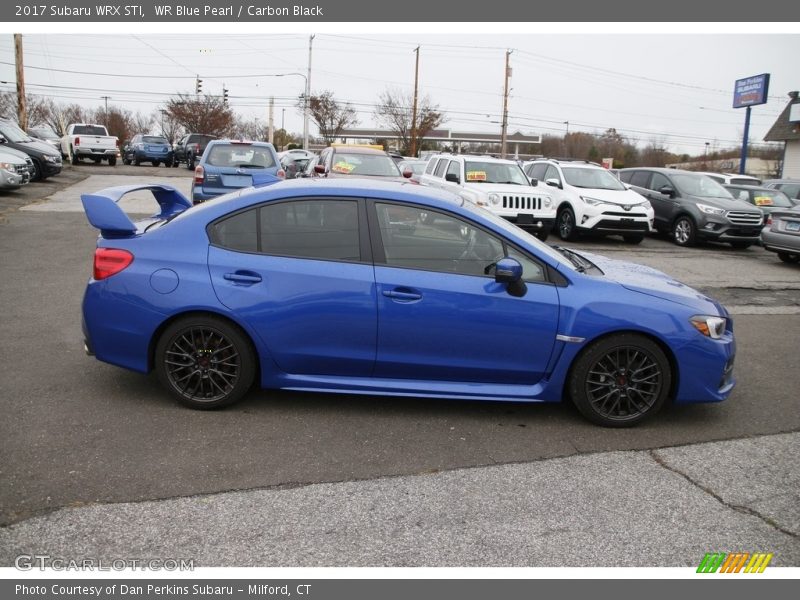 WR Blue Pearl / Carbon Black 2017 Subaru WRX STI