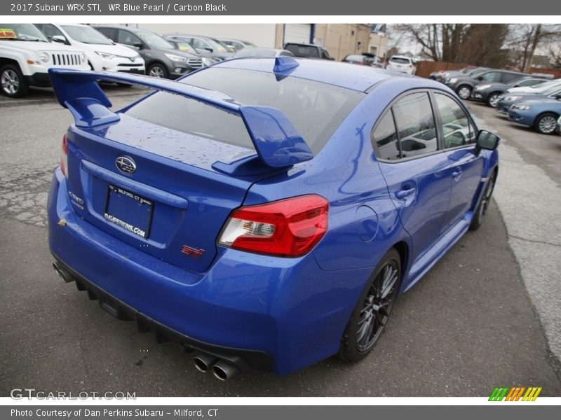 WR Blue Pearl / Carbon Black 2017 Subaru WRX STI