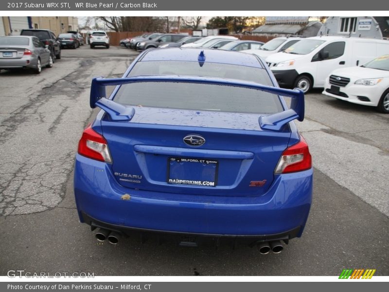 WR Blue Pearl / Carbon Black 2017 Subaru WRX STI