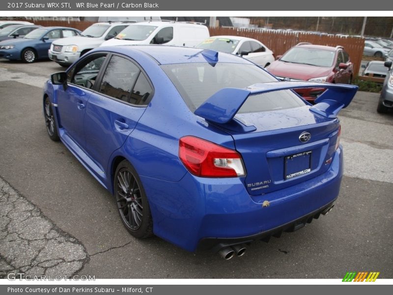 WR Blue Pearl / Carbon Black 2017 Subaru WRX STI