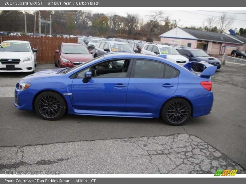 WR Blue Pearl / Carbon Black 2017 Subaru WRX STI
