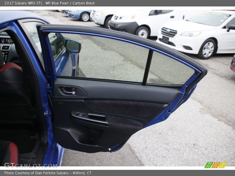 WR Blue Pearl / Carbon Black 2017 Subaru WRX STI
