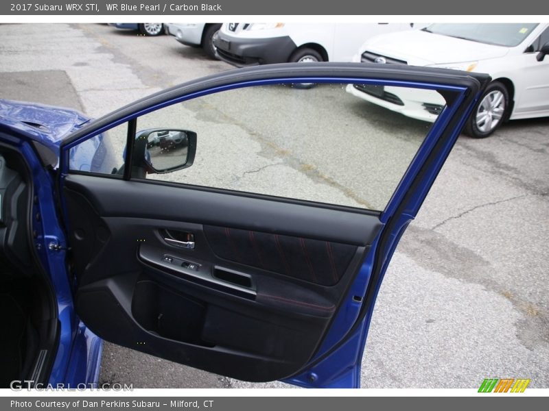 WR Blue Pearl / Carbon Black 2017 Subaru WRX STI