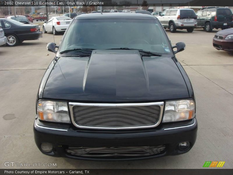 Onyx Black / Graphite 2002 Chevrolet S10 Extended Cab