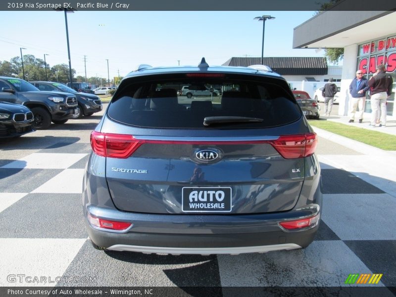 Pacific Blue / Gray 2019 Kia Sportage EX