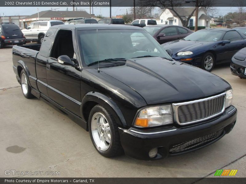 Onyx Black / Graphite 2002 Chevrolet S10 Extended Cab