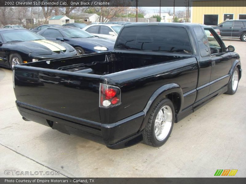 Onyx Black / Graphite 2002 Chevrolet S10 Extended Cab