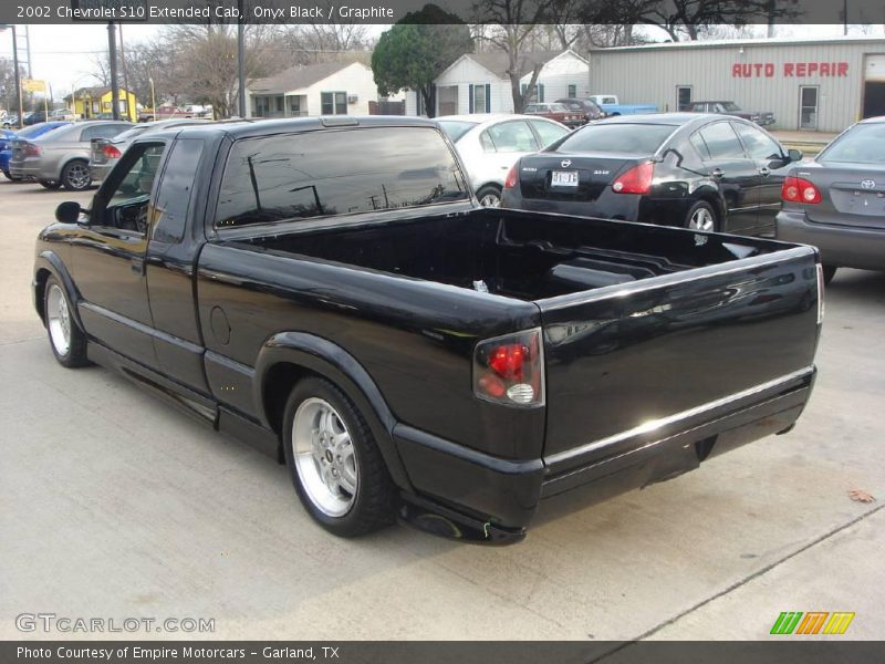 Onyx Black / Graphite 2002 Chevrolet S10 Extended Cab