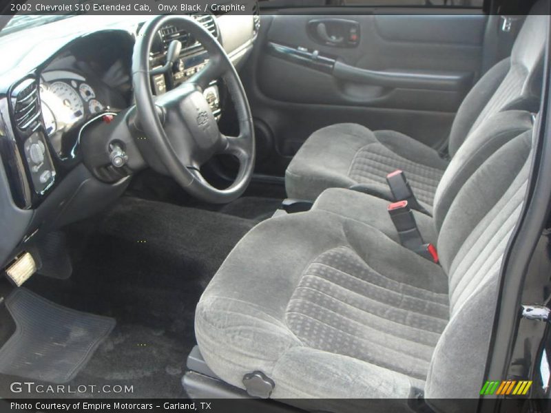 Onyx Black / Graphite 2002 Chevrolet S10 Extended Cab