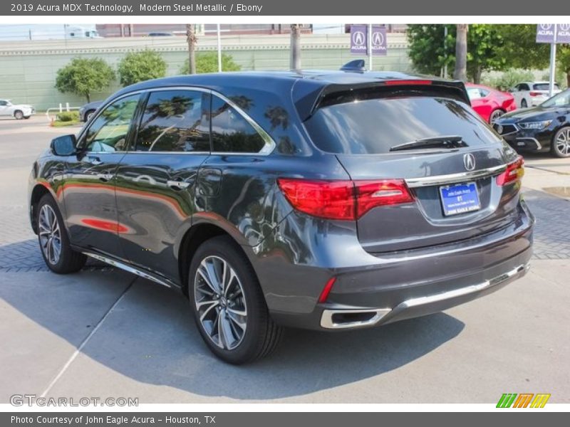 Modern Steel Metallic / Ebony 2019 Acura MDX Technology