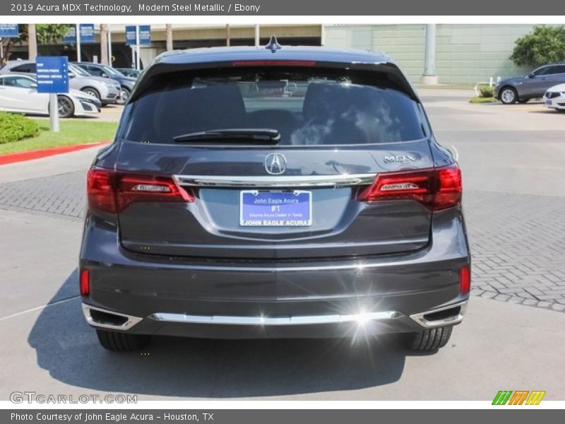 Modern Steel Metallic / Ebony 2019 Acura MDX Technology