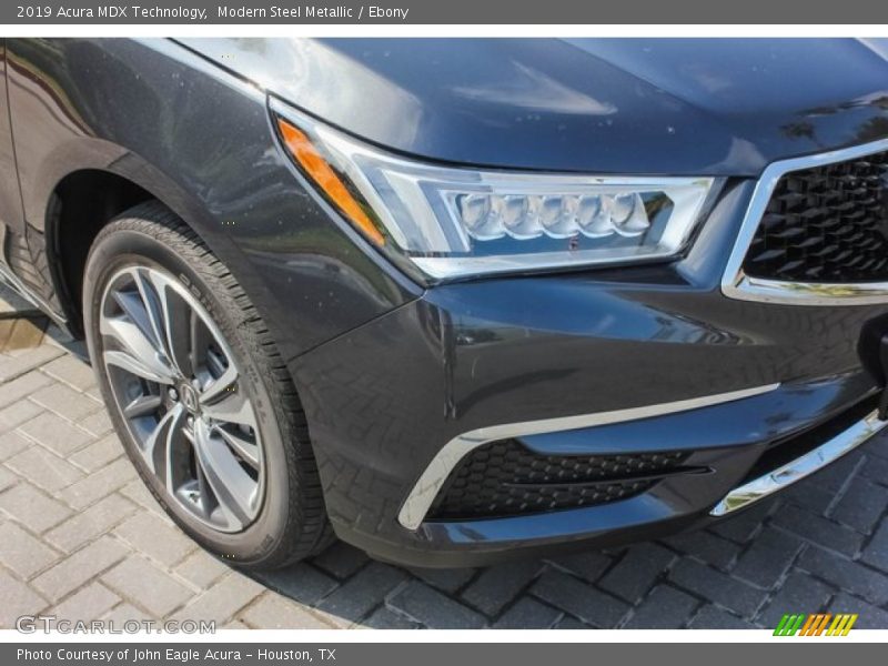 Modern Steel Metallic / Ebony 2019 Acura MDX Technology