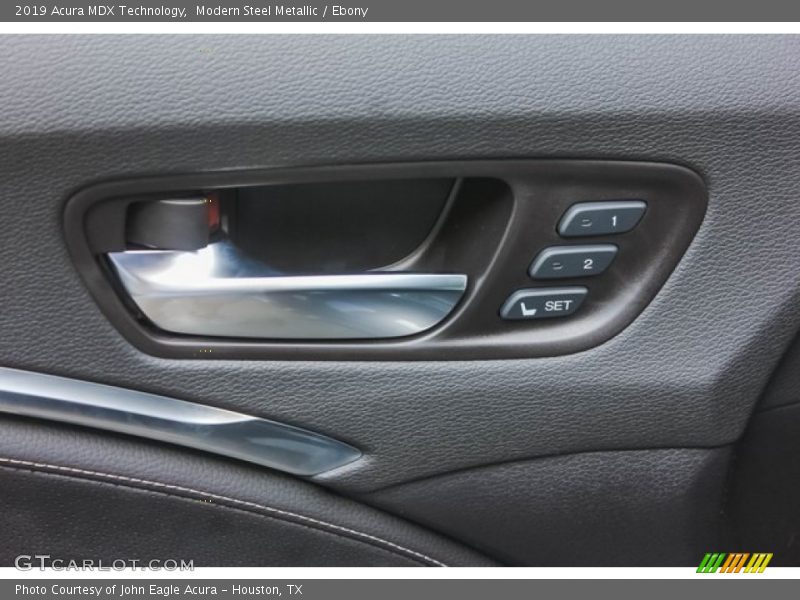 Modern Steel Metallic / Ebony 2019 Acura MDX Technology