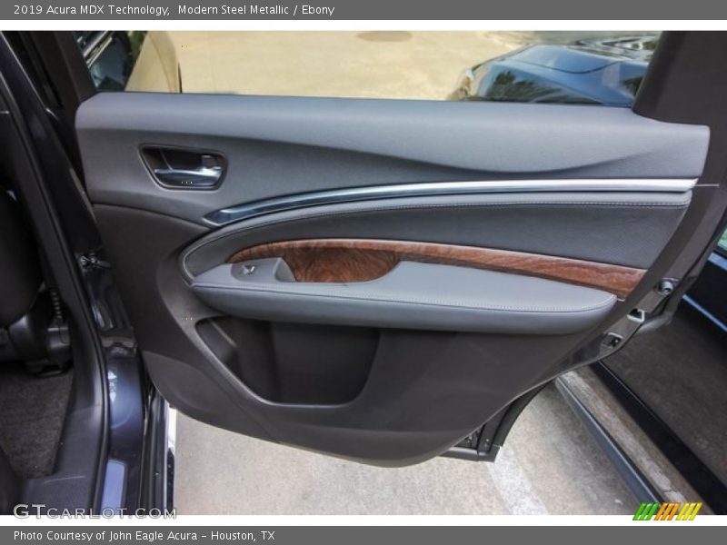 Modern Steel Metallic / Ebony 2019 Acura MDX Technology