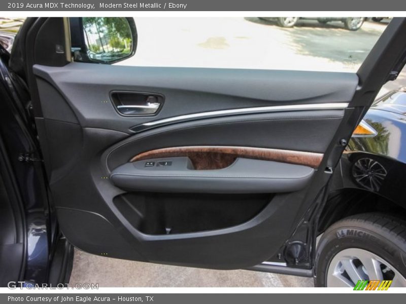Modern Steel Metallic / Ebony 2019 Acura MDX Technology