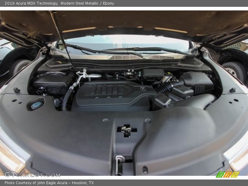 Modern Steel Metallic / Ebony 2019 Acura MDX Technology