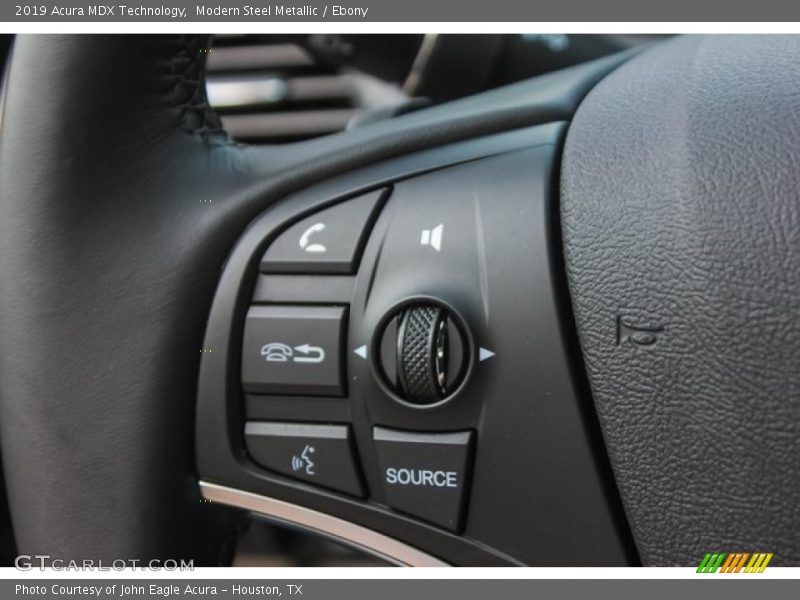 Modern Steel Metallic / Ebony 2019 Acura MDX Technology
