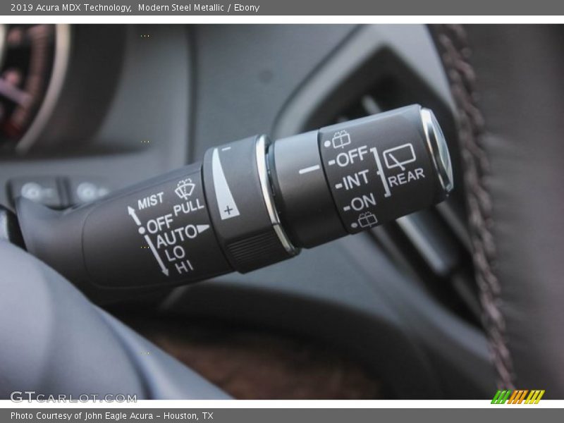 Modern Steel Metallic / Ebony 2019 Acura MDX Technology