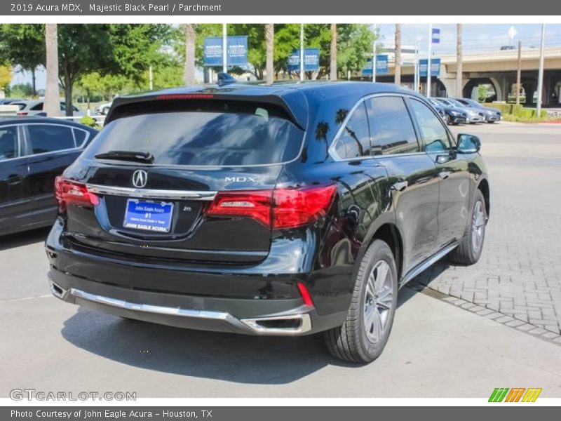 Majestic Black Pearl / Parchment 2019 Acura MDX