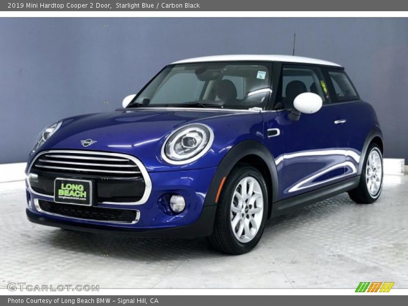 Starlight Blue / Carbon Black 2019 Mini Hardtop Cooper 2 Door