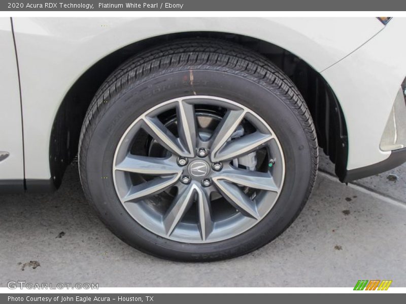 Platinum White Pearl / Ebony 2020 Acura RDX Technology