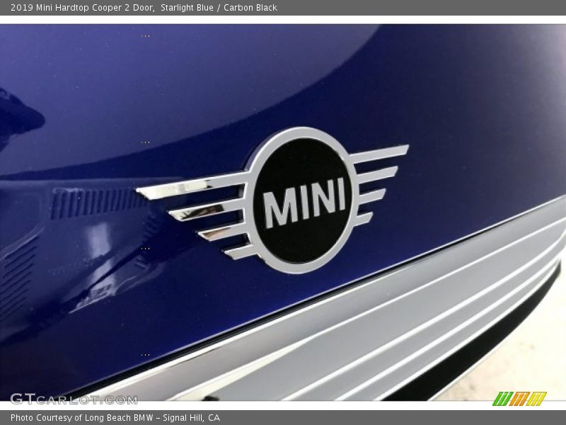 Starlight Blue / Carbon Black 2019 Mini Hardtop Cooper 2 Door