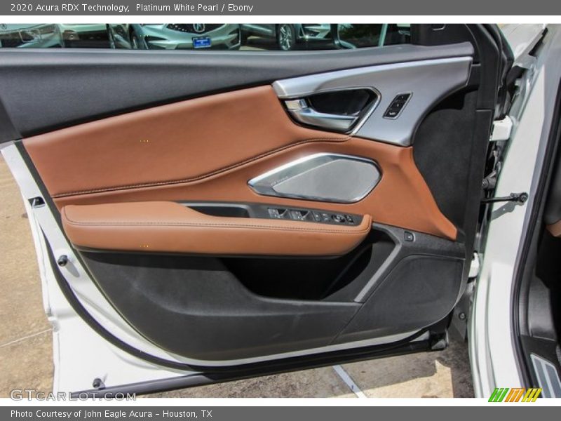 Platinum White Pearl / Ebony 2020 Acura RDX Technology