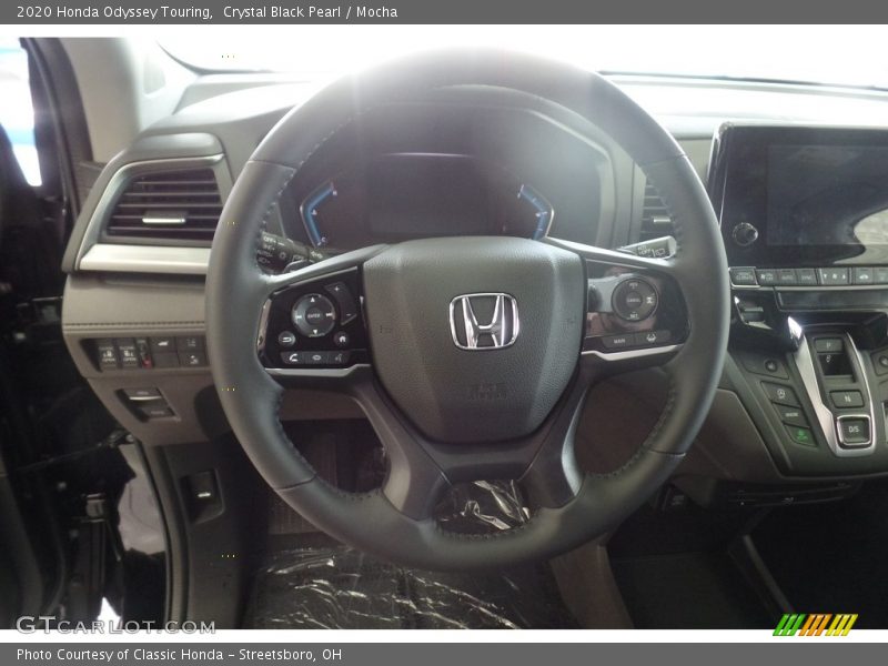 Crystal Black Pearl / Mocha 2020 Honda Odyssey Touring
