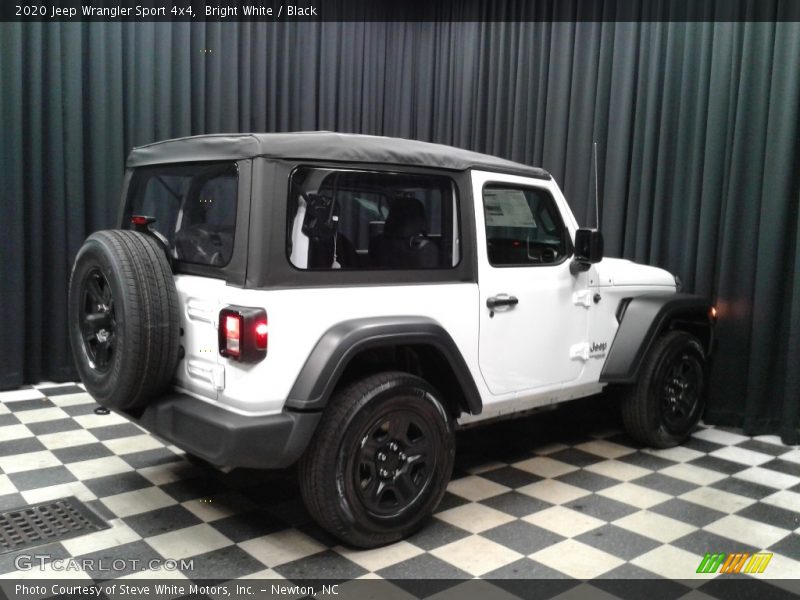 Bright White / Black 2020 Jeep Wrangler Sport 4x4