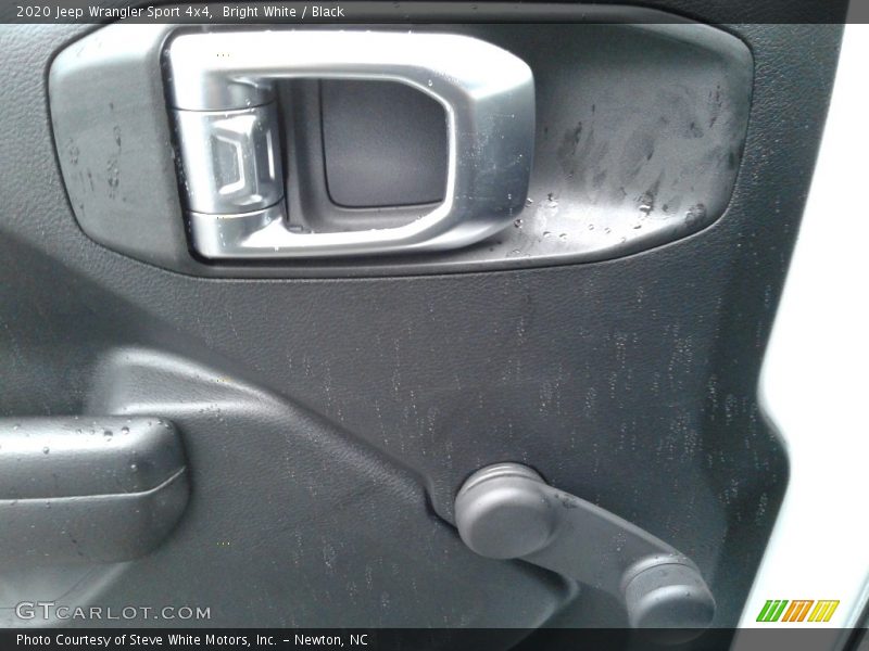 Bright White / Black 2020 Jeep Wrangler Sport 4x4