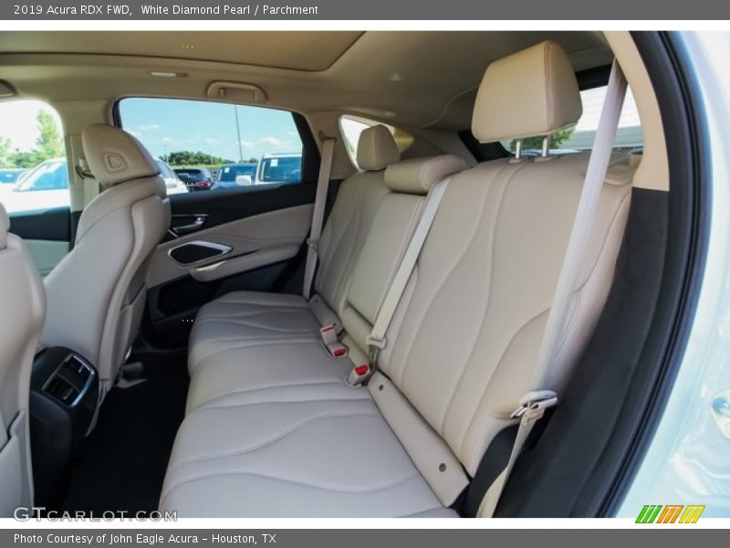 Rear Seat of 2019 RDX FWD