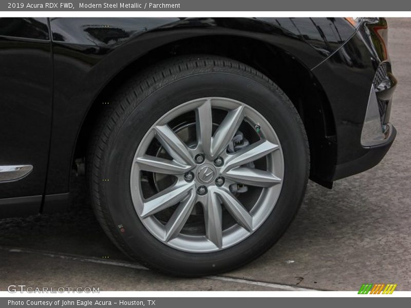 Modern Steel Metallic / Parchment 2019 Acura RDX FWD