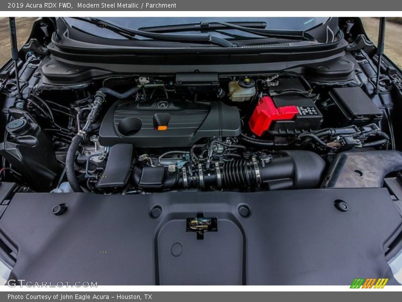 Modern Steel Metallic / Parchment 2019 Acura RDX FWD