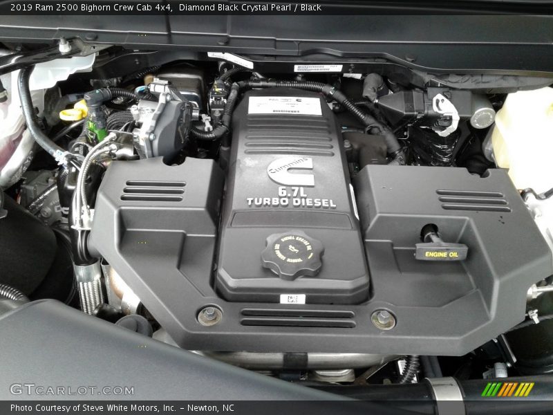  2019 2500 Bighorn Crew Cab 4x4 Engine - 6.7 Liter OHV 24-Valve Cummins Turbo-Diesel Inline 6 Cylinder