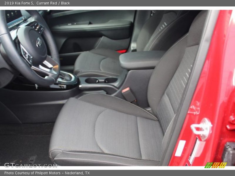 Currant Red / Black 2019 Kia Forte S