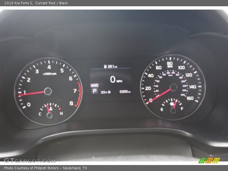 Currant Red / Black 2019 Kia Forte S